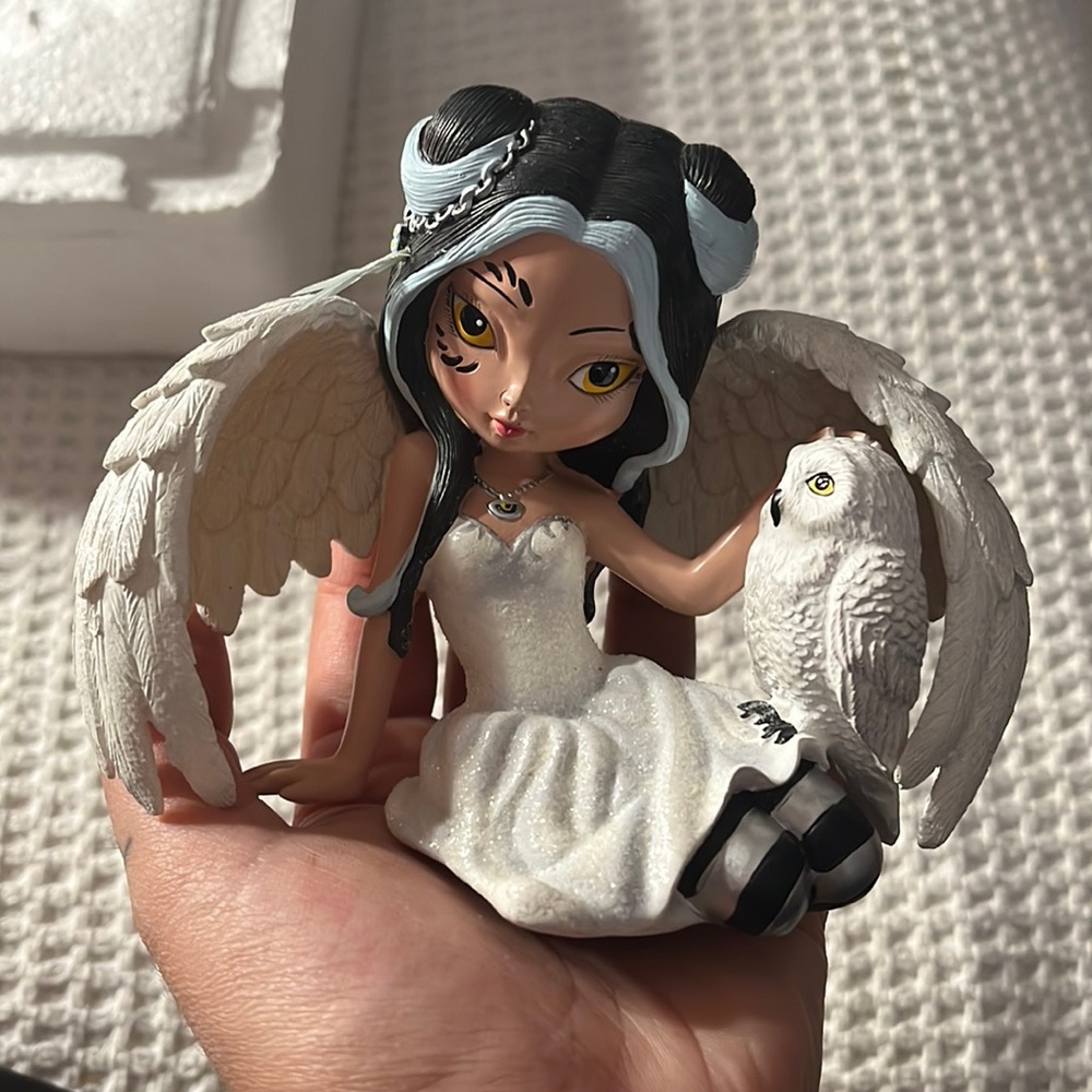“Snowie” Jasmine Becket collectible fairy!